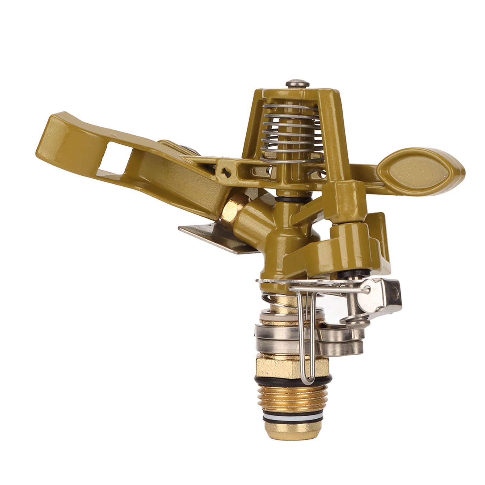 G1/2 Male Thread Watering Sprinkler Head 360 Degree Automatic Rotation 15m Range for Lawn Patio Garden Irrigation — image 5