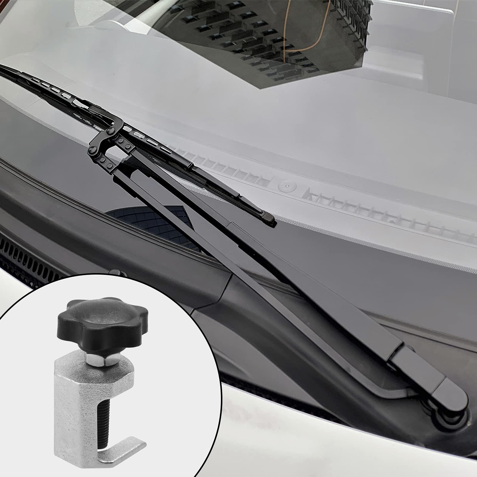 Car Windshield Wiper Arm Puller, Car Windscreen Wiper Arm Removal Tool, Lightweight Arm Bearing Remover Puller Repair Tool Kit