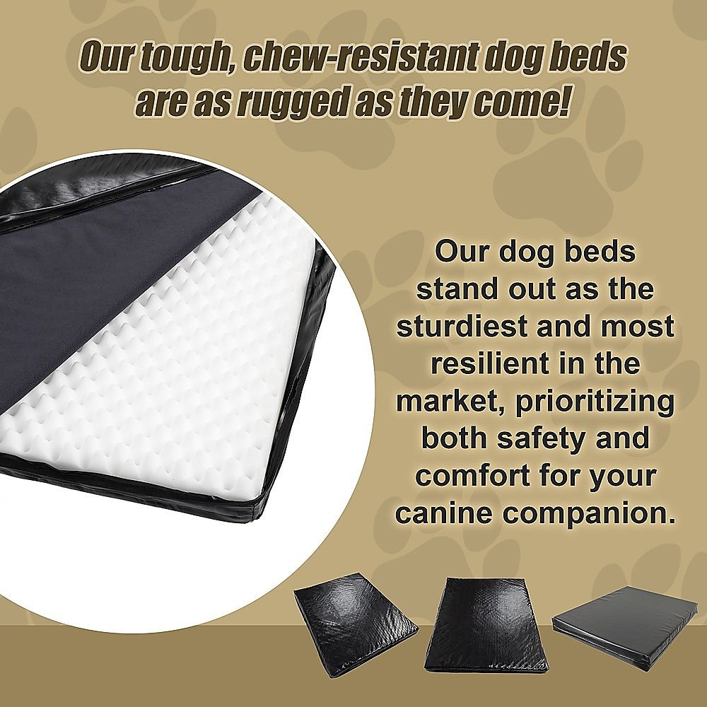 XL Dog Bed Chew Resistant Heavy Duty Kennel Run Tough Robust Durable โ image 3