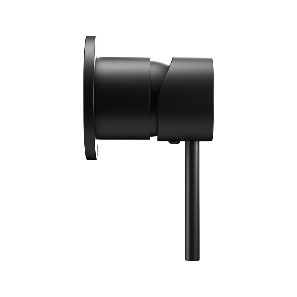 Cefito Basin Mixer Wall Tap Round Brass Faucet Shower Bathtub Black — image 4