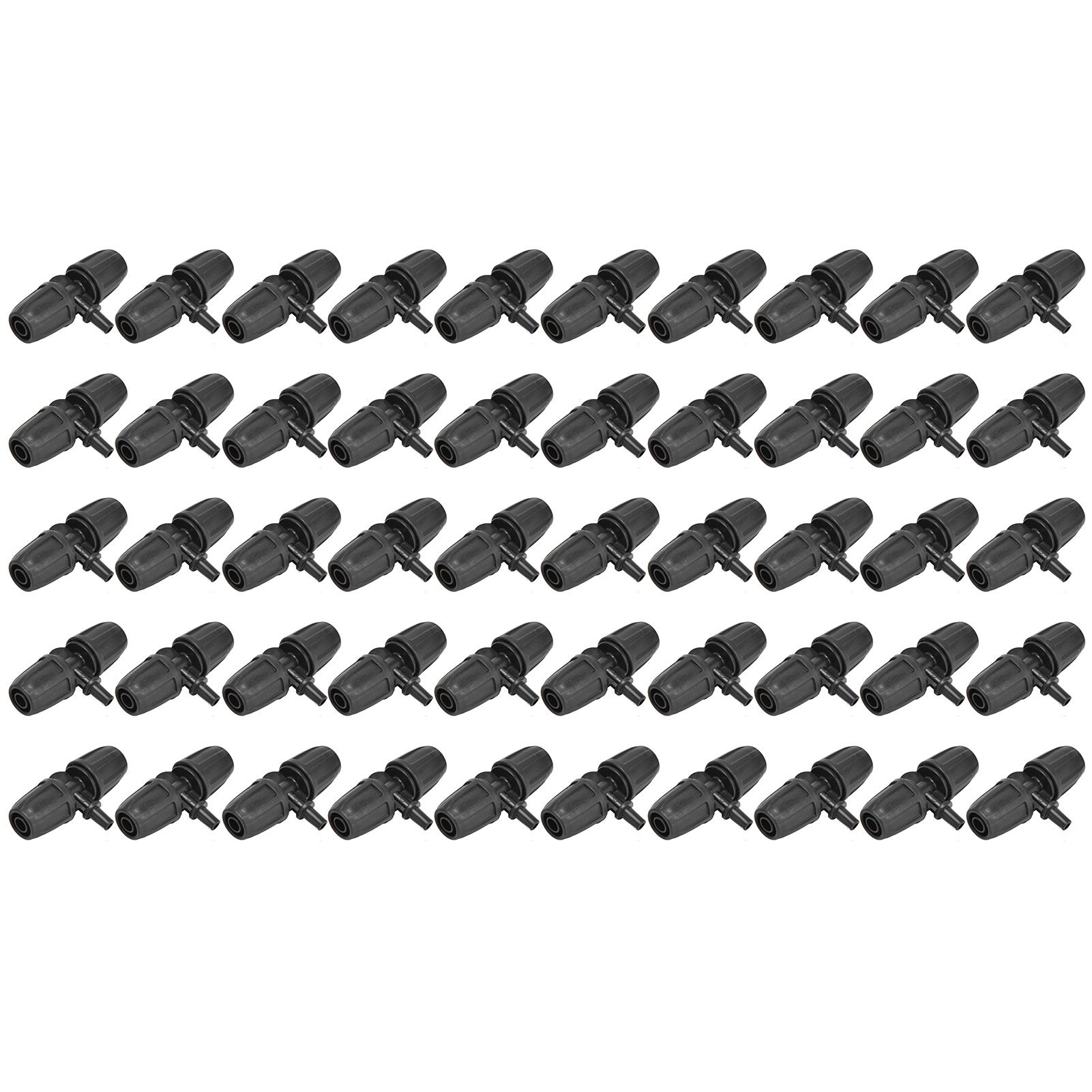 50pcs 8/12mm Hose Tee Fitting Tube Tee Connector Accessory for Garden Drip Irrigation Watering System โ image 4