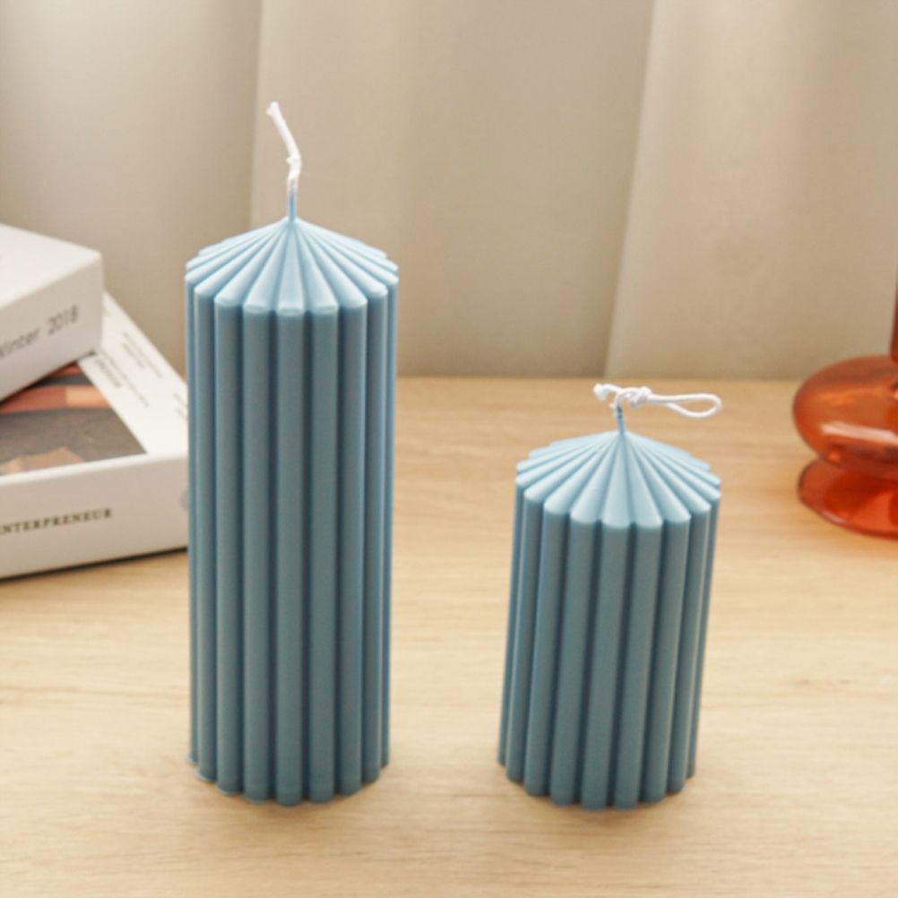 Coarse Rack Tip Scented Candle Mold Geometric Shape Plastic Candle Making Molds for Making Paraffin Wax and Carnauba Wax โ image 6