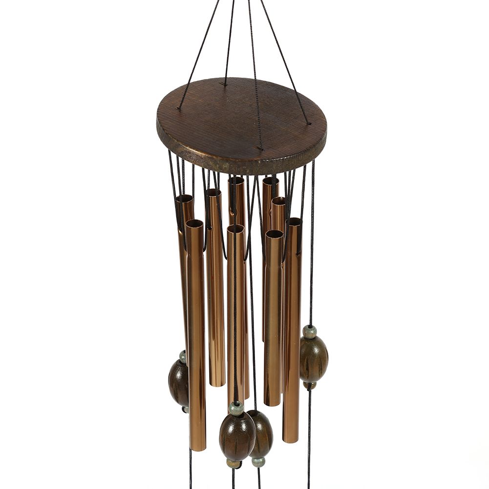 Vintage Style Tubes Windchime Church Bells Wind Chimes Door Window Hanging Home Decoration — image 5