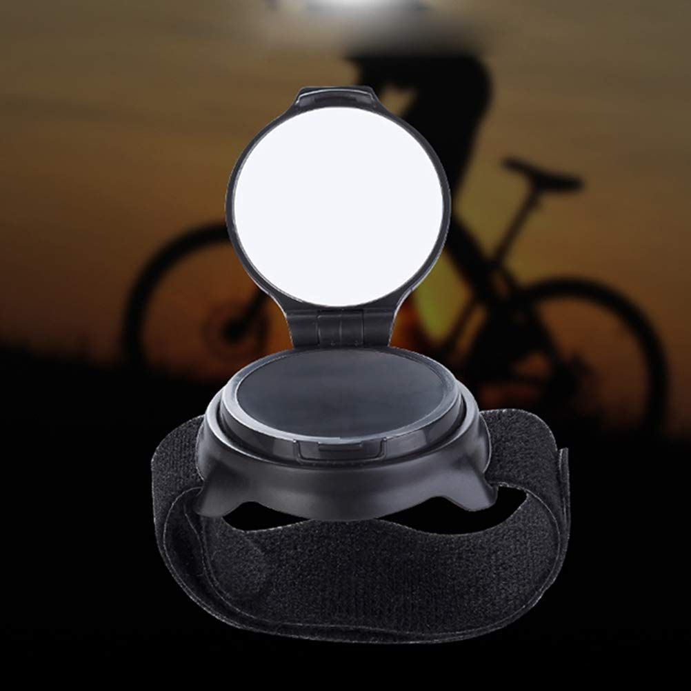 2pcs Bike Mirrors Cycling Rear View Mirror Adjustable Wrist Band Mirror Bicycle Wristband Rear View Mirror โ image 4