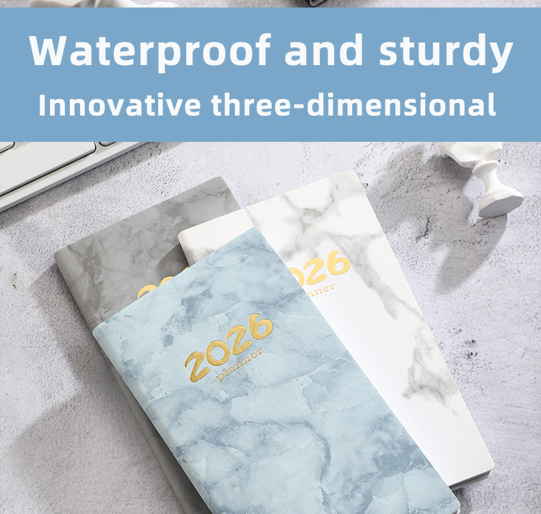 Pocket diary 2026 - A6 diary - Weekly planner - Yearly planner - Organizer - Planner book - 2026 diary for women - School diary - Weekly diary - Compact Diary โ image 6
