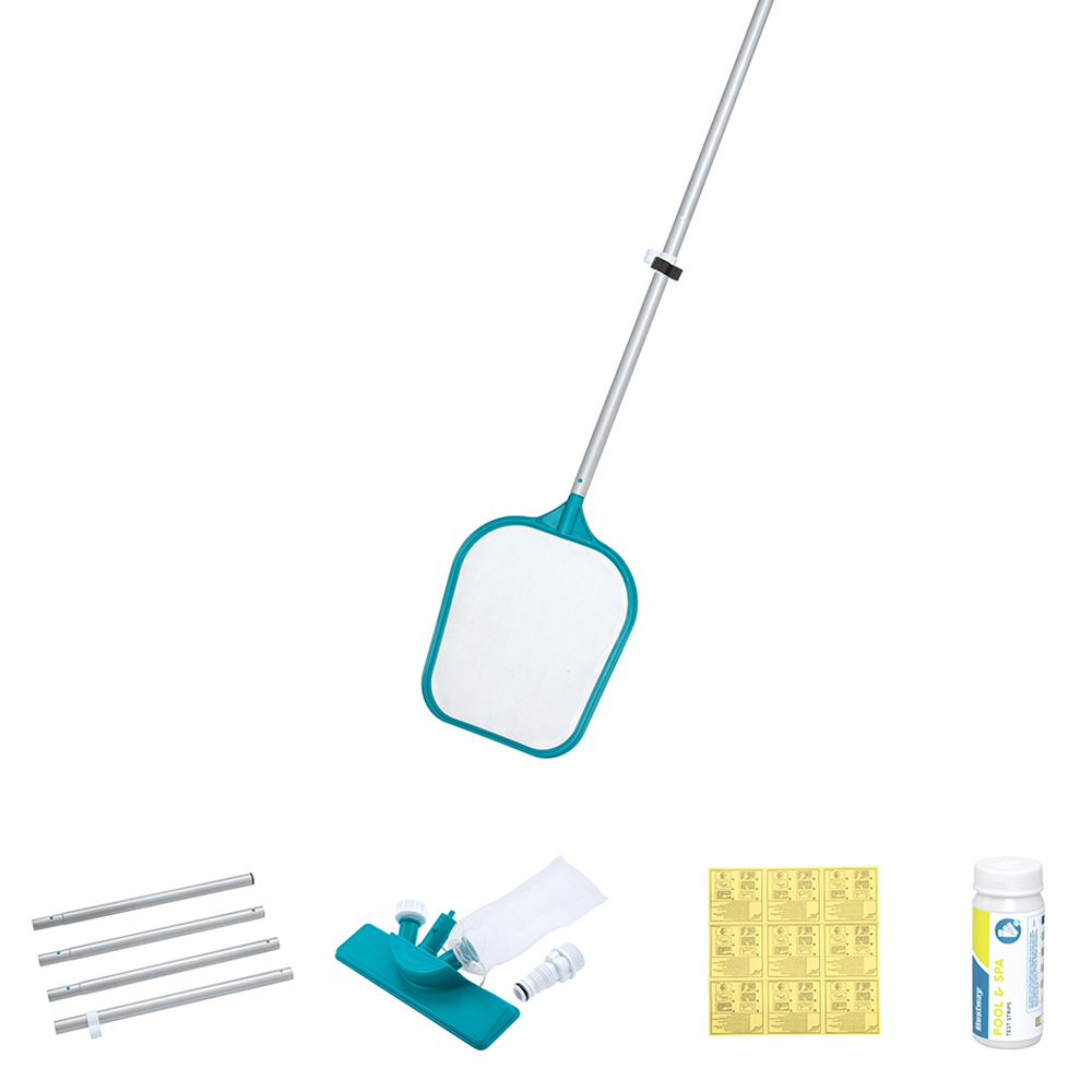 Bestway Pool Cleaner Vacuum Chemical Dispenser Thermometer Swimming Pools Cleaning Kit โ image 3