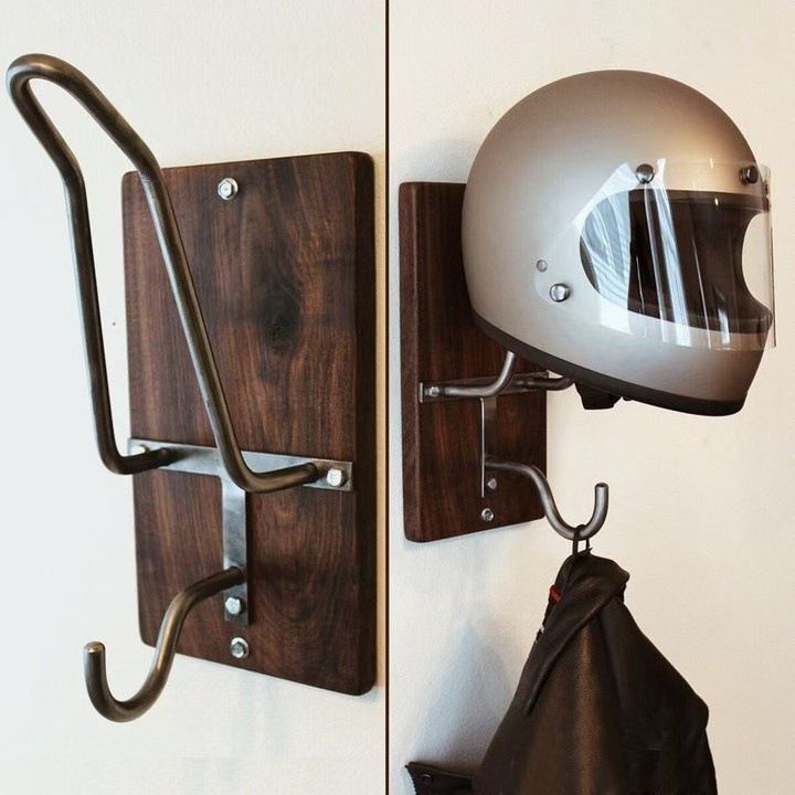 Cap Organizer Hanger Helmet Stand Hat Storage Display Holder Rack Wall Mounted Holder Hanger Hook Cap Rack Hat Compatible — image 5