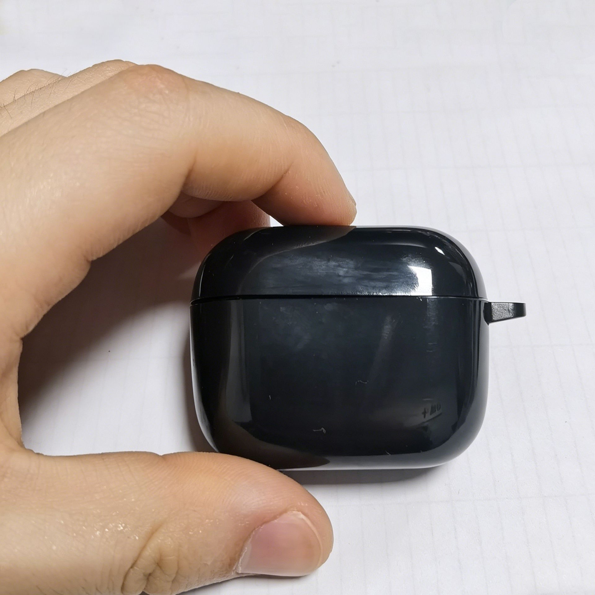Black Bluetooth Earphone Case Apple AirPods Pro — image 2