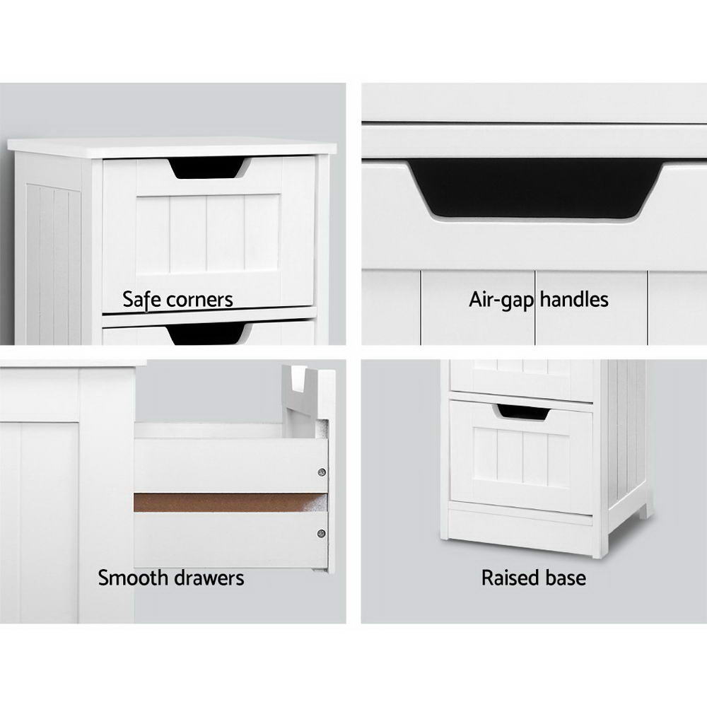 Artiss 4 Chest of Drawers - LEESA White โ image 6