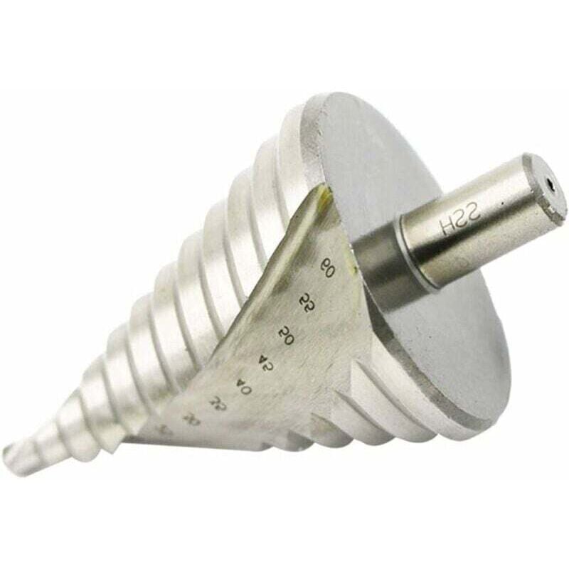 HSS Step Drill Ø 6-60mm - Spiral Large Cone Drill for Metal, Wood, Plastic — image 5