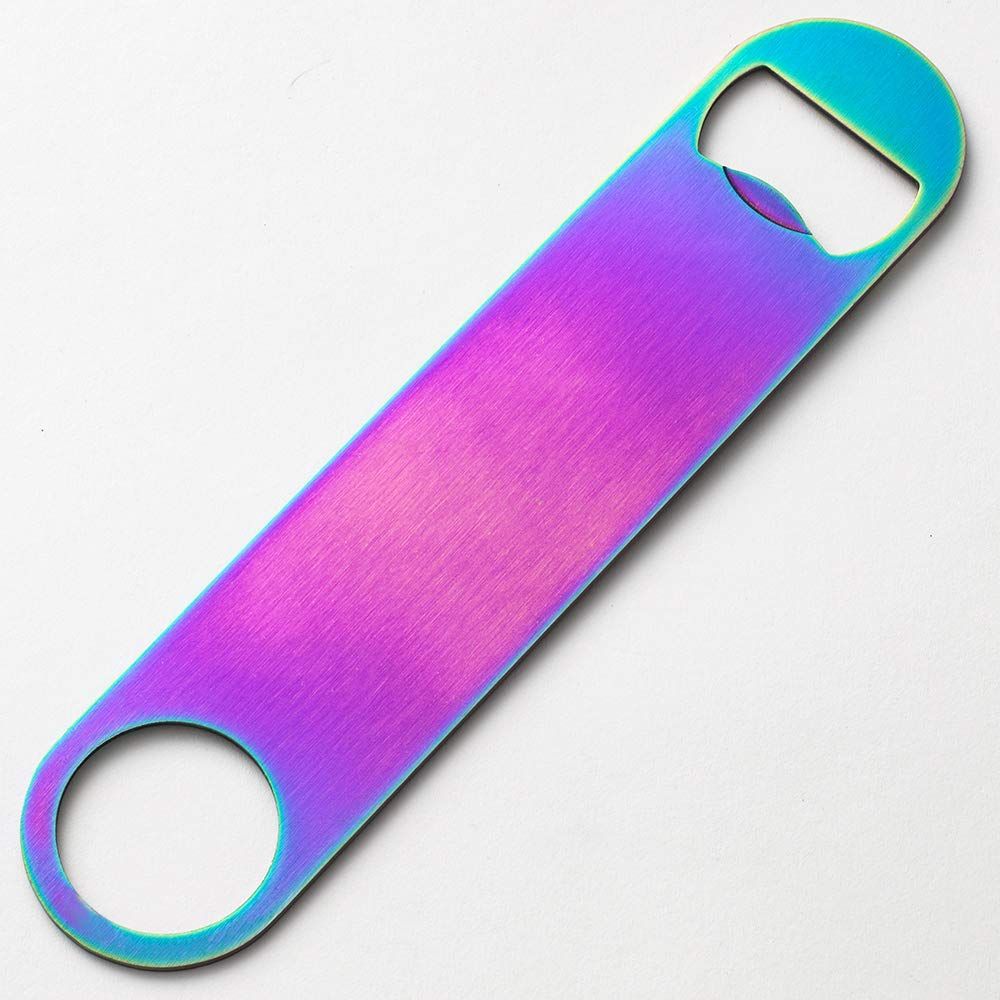 Heavy Duty Stainless Steel Flat Bottle Opener, Simple and Effective Beer Openers Multifunctional beer bottle opener — image 4