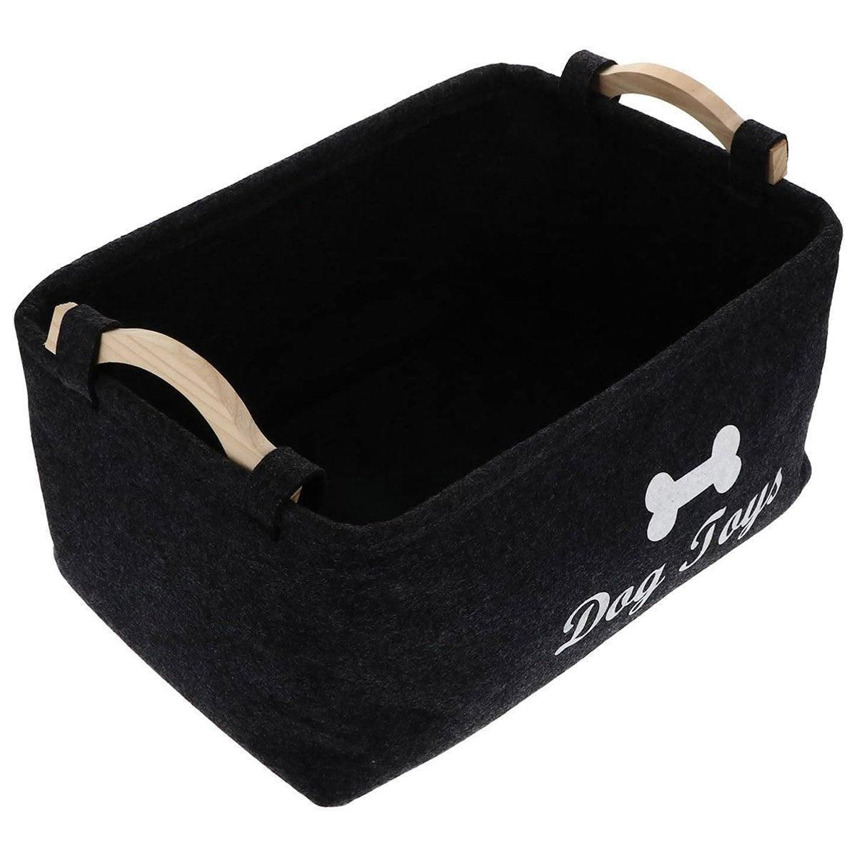 Large Felt Storage Basket for Dog Toys Dirty Clothes Sundries Home Organizer — image 2