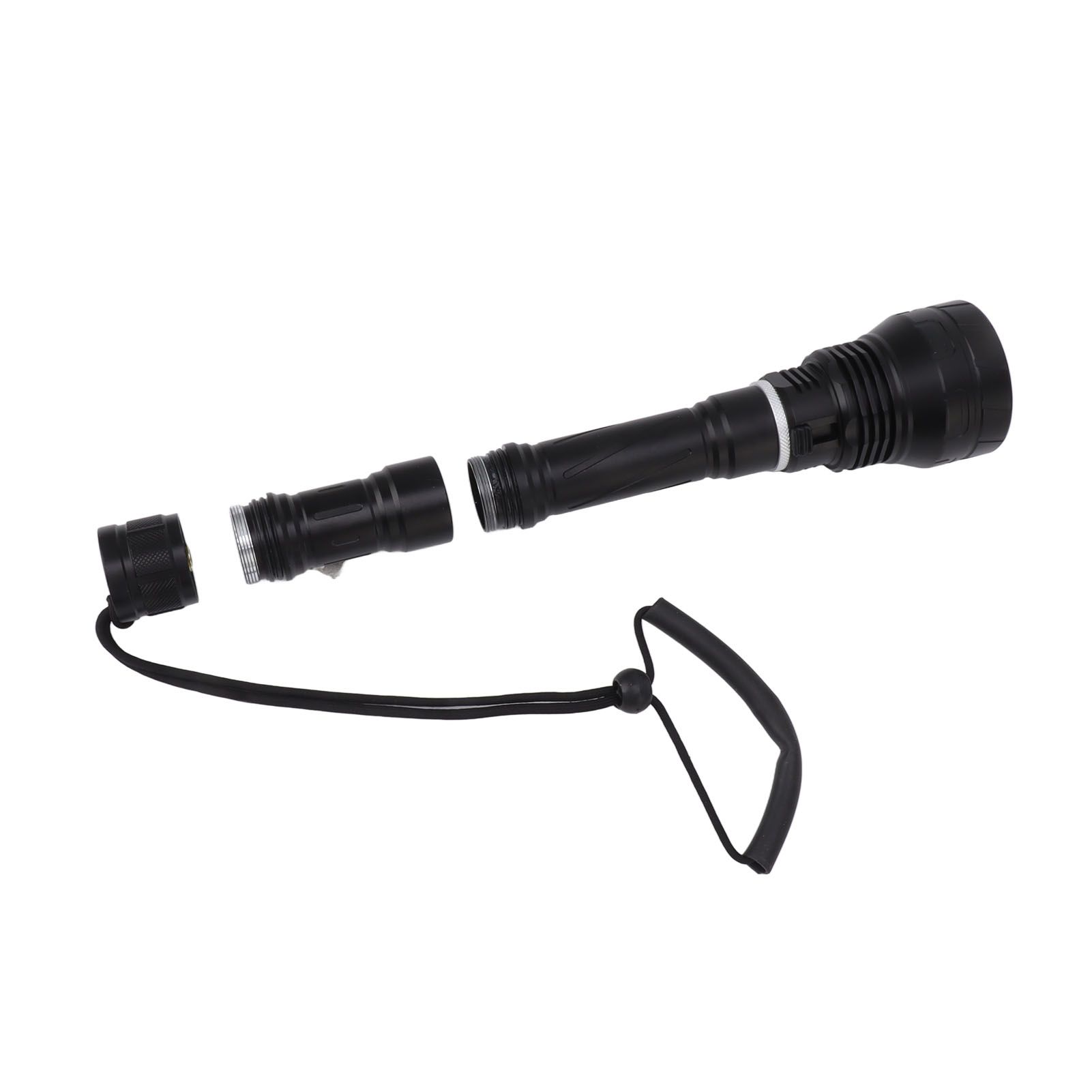 IPX8 Waterproof Diving Flashlight 100000lm Professional 100m Underwater Bright Submarine Light Flashlight Torch — image 3