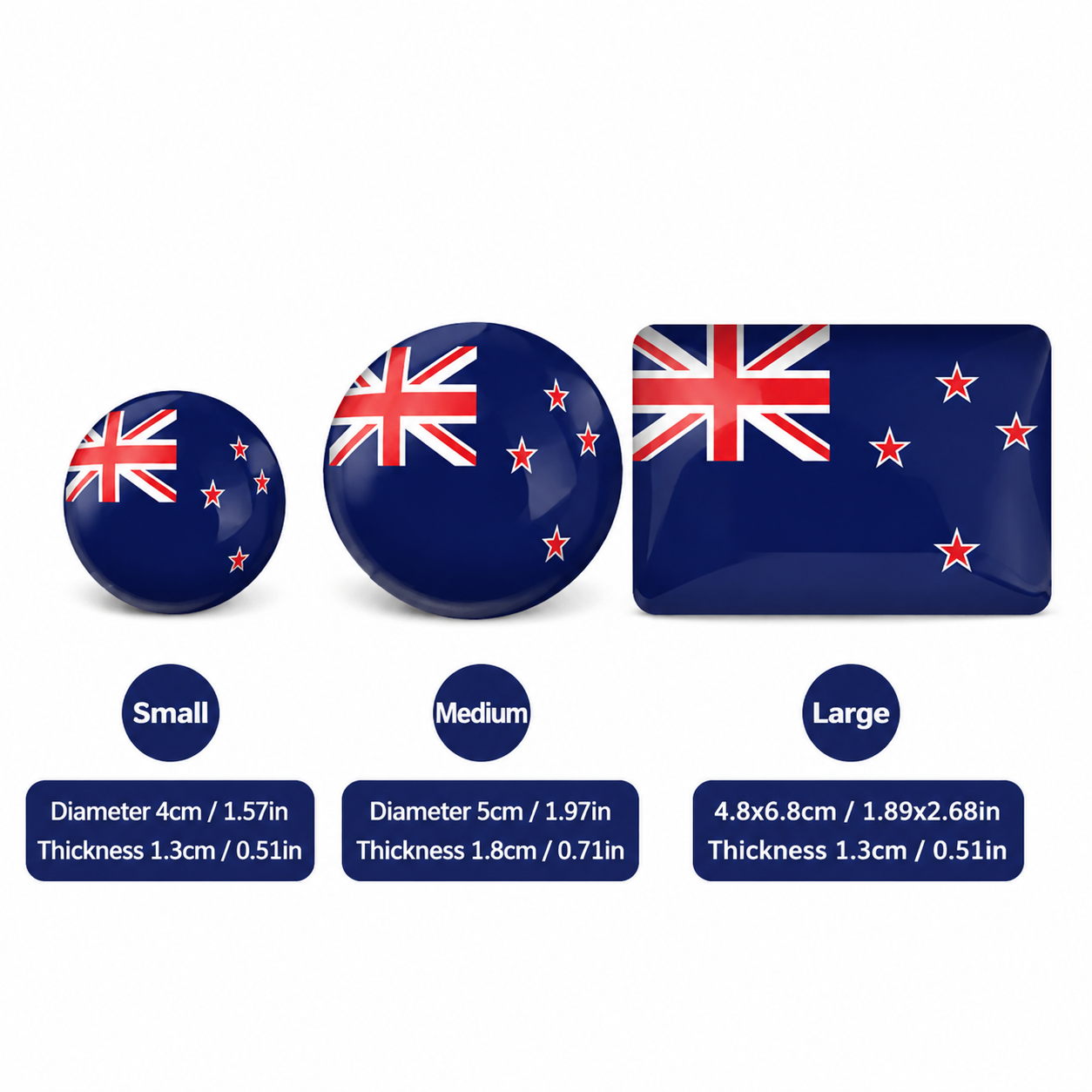 Show Your Colors with Stunning Crystal Fridge Magnets Featuring Starry Flag Designs — image 6