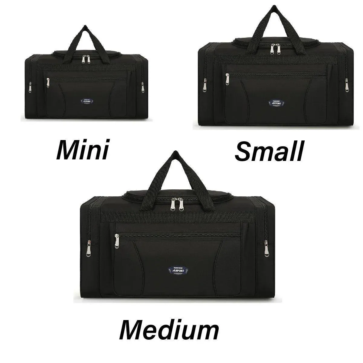 Large Capacity Waterproof Travel Luggage Bag Lightweight Foldable Handbag - Mini-Blue โ image 6