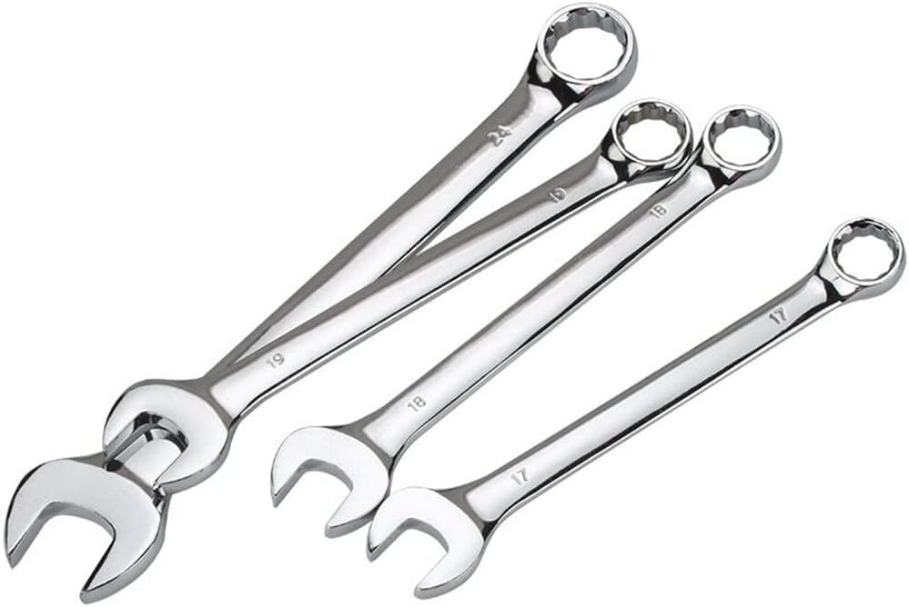18mm Metric Wrench,12-Point Box End Head Combination Wrench Spanner — image 2