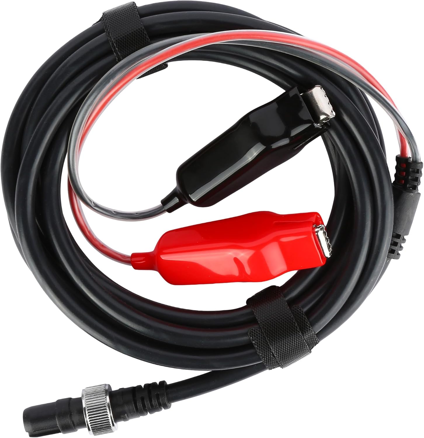 Electric Fishing Reel Power Cord - 10Ft Battery Connection Cable Fits for Daiwa Tanacom 1000 750 500, Seaborg 500MJ, Shimano, BeastMaster, Leobritz
