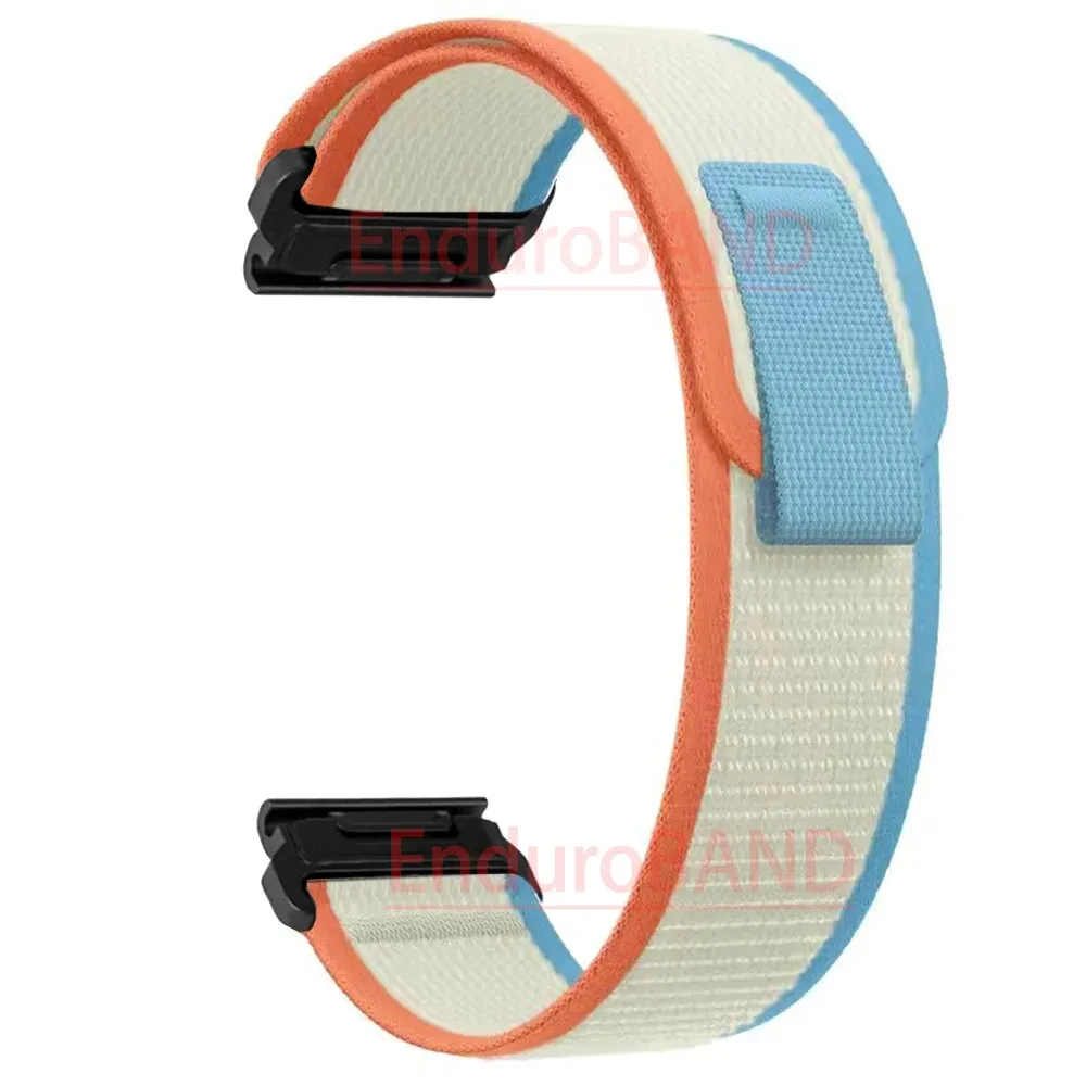 Nylon Watch Band Compatible with Garmin Fenix 7 7X 6X Pro Enduro Instinct Mk1 Epix Gen 2 A18, 20mm