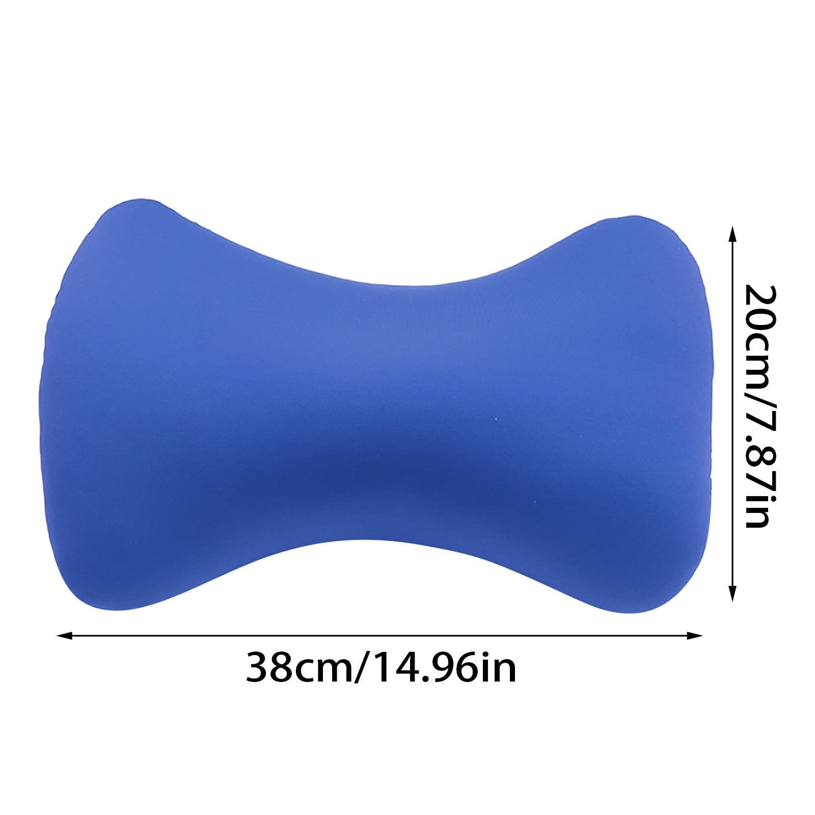 38cm×20cm Bone-Shaped Office Nap Pillow - Soft Foam Headrest for Travel, Plane, Car, Sofa & Bed | Portable Backrest Pillow with Soft Fabric for Comfortable — image 4