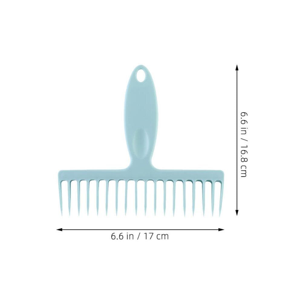 1 PCS Household Broom Hair Remover Tooth Comb Hair Remover Tool Long Handle Broom Hair Cleaner Dust Scraper — image 3