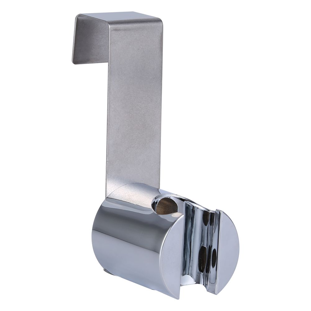 Stainless Steel ABS Holder Hook Hanger For Toilet Bidet Sprayer Brushed Nickel One Position — image 2