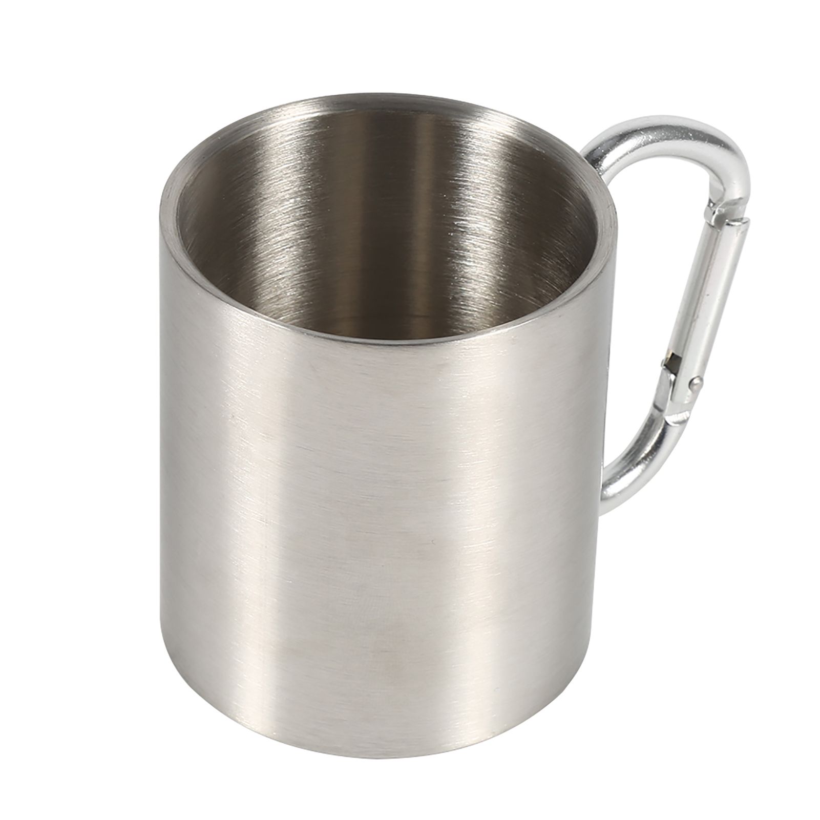 Stainless Steel Portable Mug Travel Camping Hiking Outdoor Sports Water Cups With Handle โ image 4