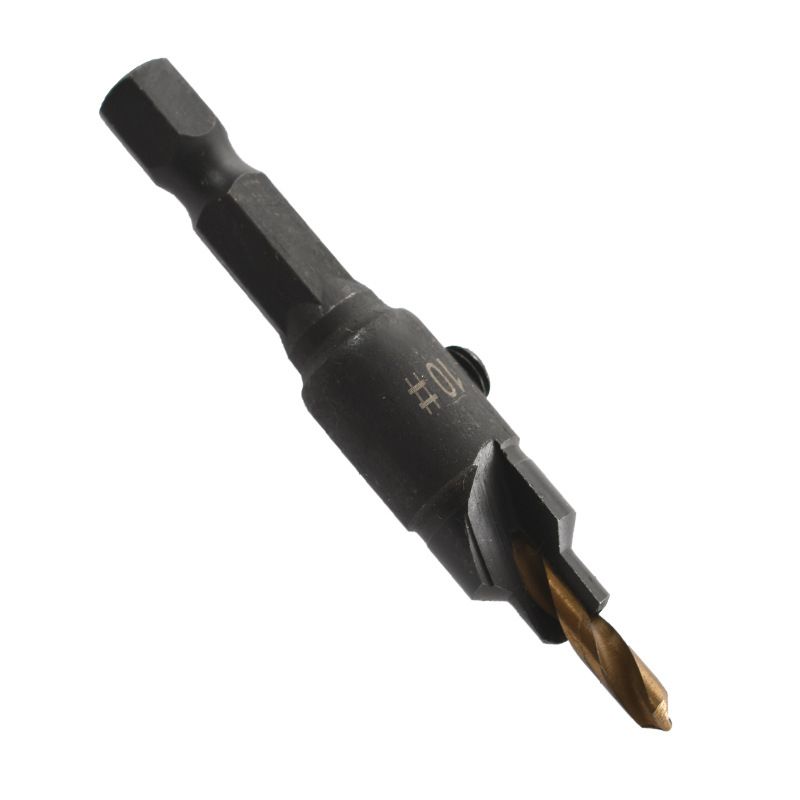 Hex Shank Countersink Drill Bit Power Tools Accessories for Plastic Metal Woodworking Tool by Power Drill 5Pcs/Set #5#6#8#10#12 â image 3