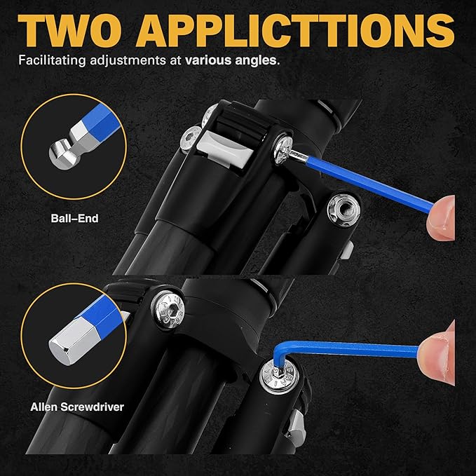 ELEAD Jumbo Hex Key Allen Wrench Set | 13-Piece Metric 2-19mm | Long Ball End Durable CR-V | Automotive | Mechanic | Furniture | Professional Grade — image 5