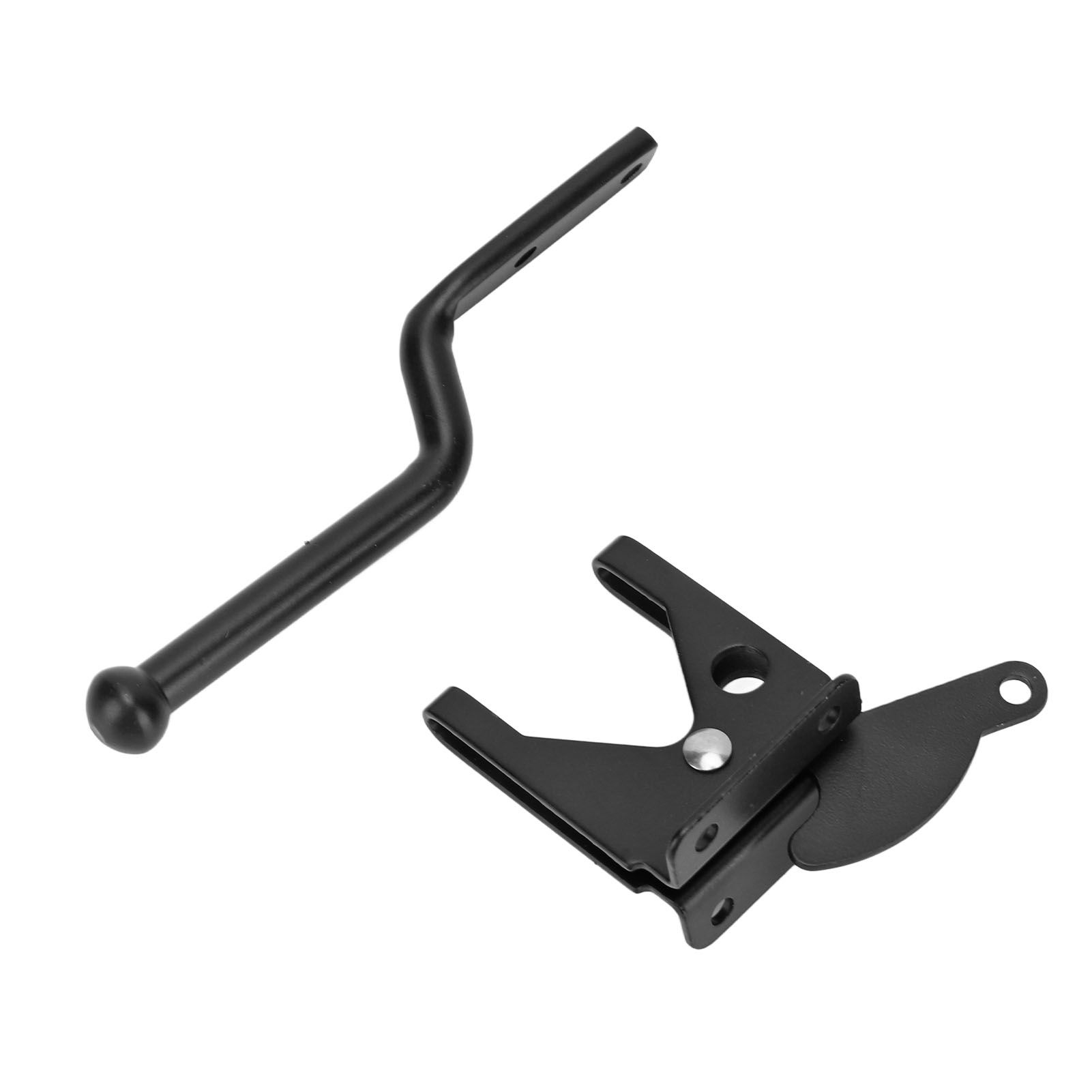 Black Door Locks Hasp Latch Carbon Steel Security Padlock Clasp for Sheds Closets Lockers โ image 6