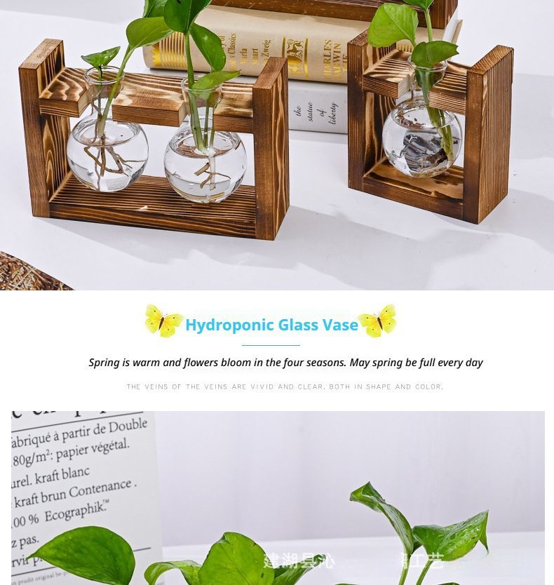 HydroponicWoodenFramewithSnap-On-DiamondDoubleBottle โ image 4