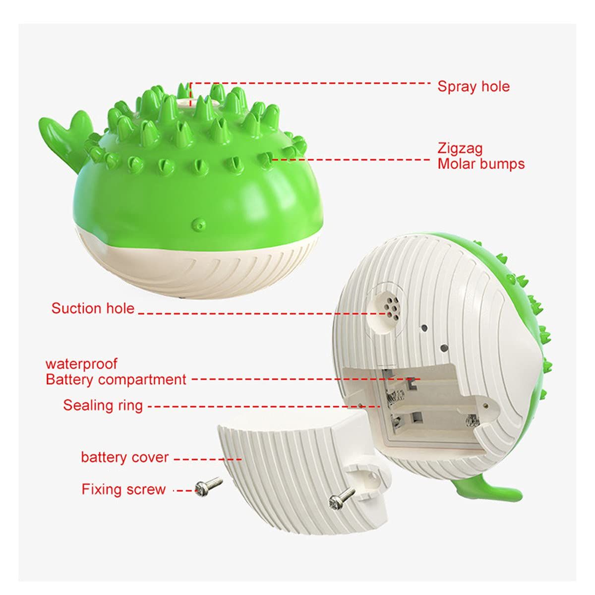 Summer Electric Water Floating Swimming Pet Bathing Water Spray Dog Toys Pet Cleaning Products Pet Supplies (Blue) โ image 4