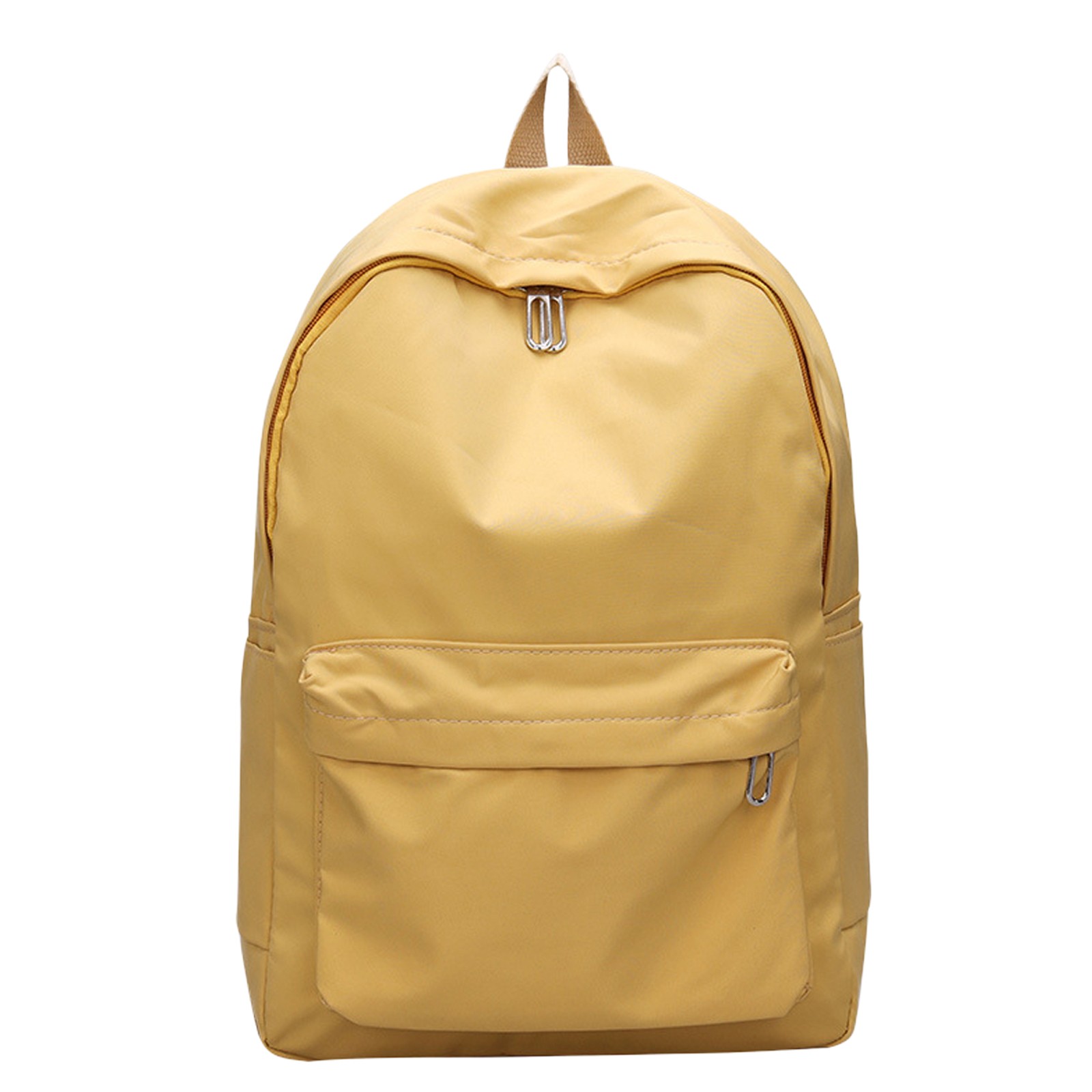 1 Piece Travel Backpack, Cute Custom BookBag with Detachable Bear, Travel Backapck for Women, Men Casual Laptop, Yellow, 21.8 × 27.9 cm