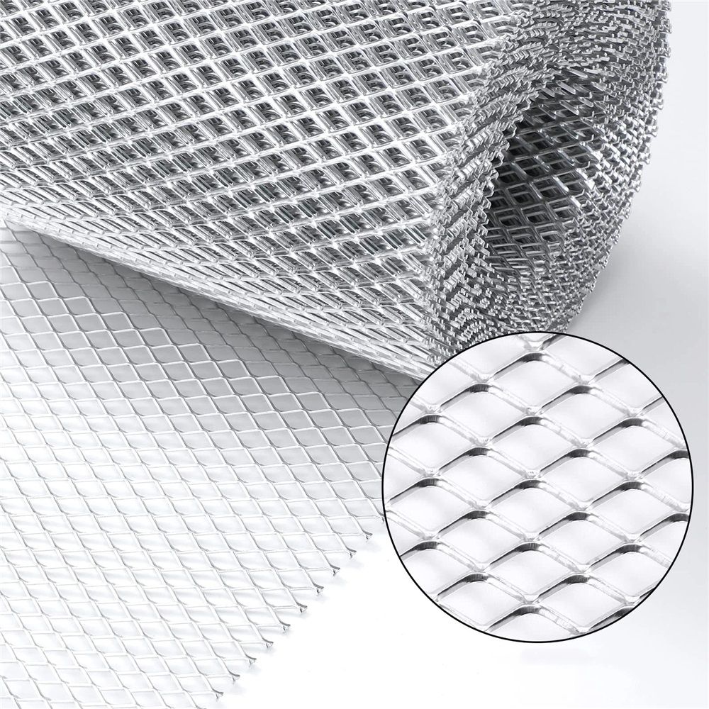 Gutter Guard Mesh 5 Inch x 19.68 Feet Aluminum Gutter Guard from Leaves Gutter Covers Screen Leaf Gutter Guard Protection for DIY Cutting Leaf Rain โ image 2