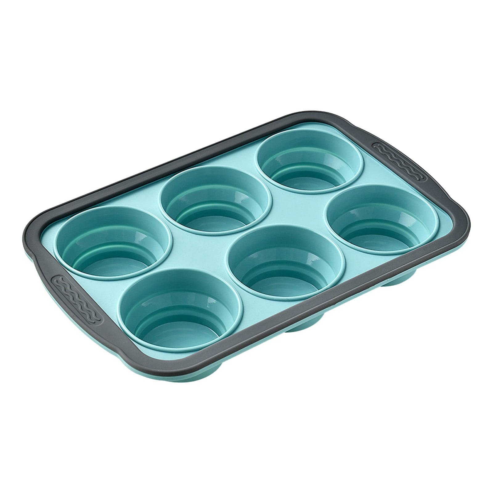 Brownie Pan with Dividers, 1 Set 12 Cavity All Edges Square Cupcake Brownie Pans Mini Cake Non Stick Baking Carbon Steel Bread Mold Small Edge 3 × 4 Individual — image 2