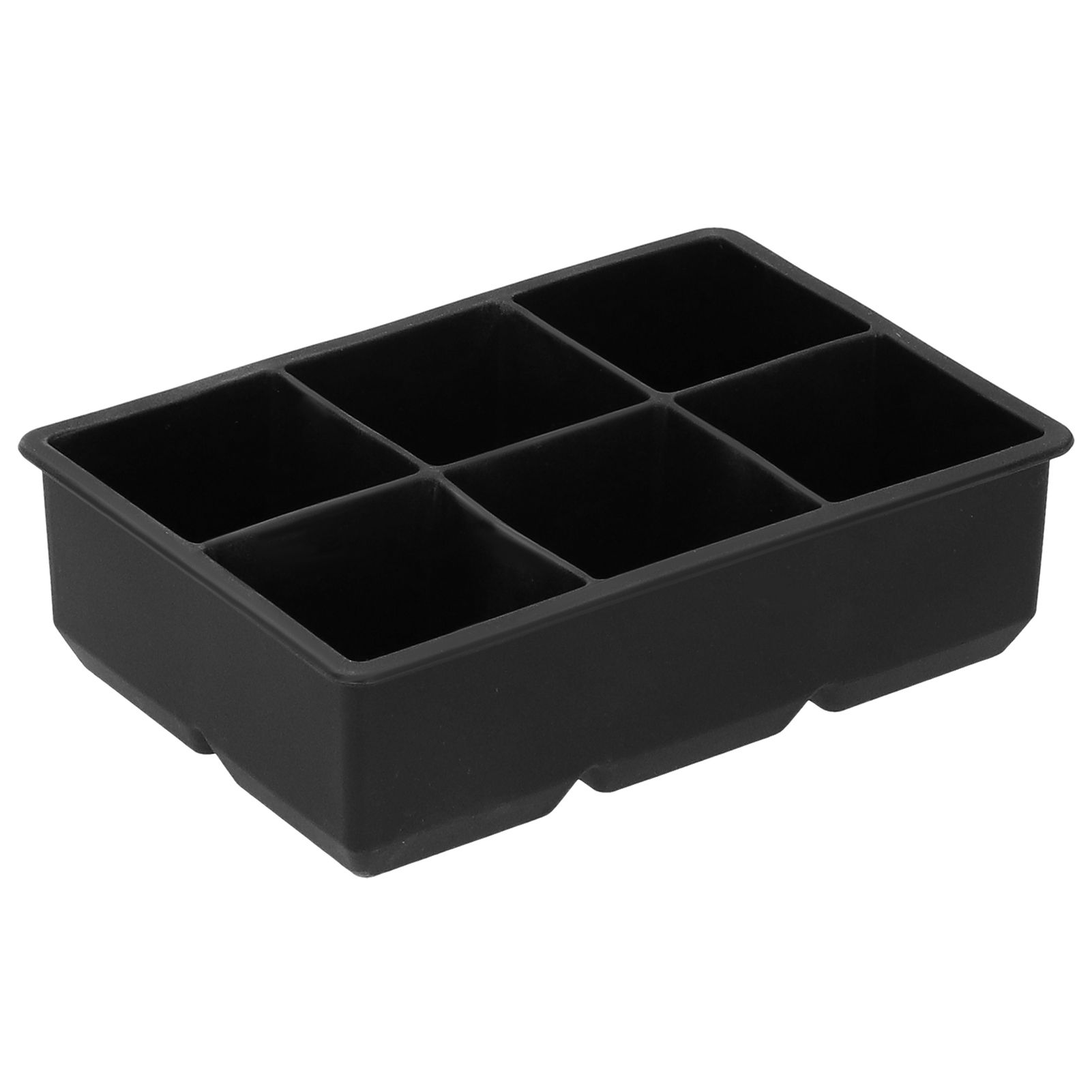 6-Grid Large Ice Cubes Maker Square Ice Cubes Tray Silicone Ice Mold Party Bar Accessories — image 4