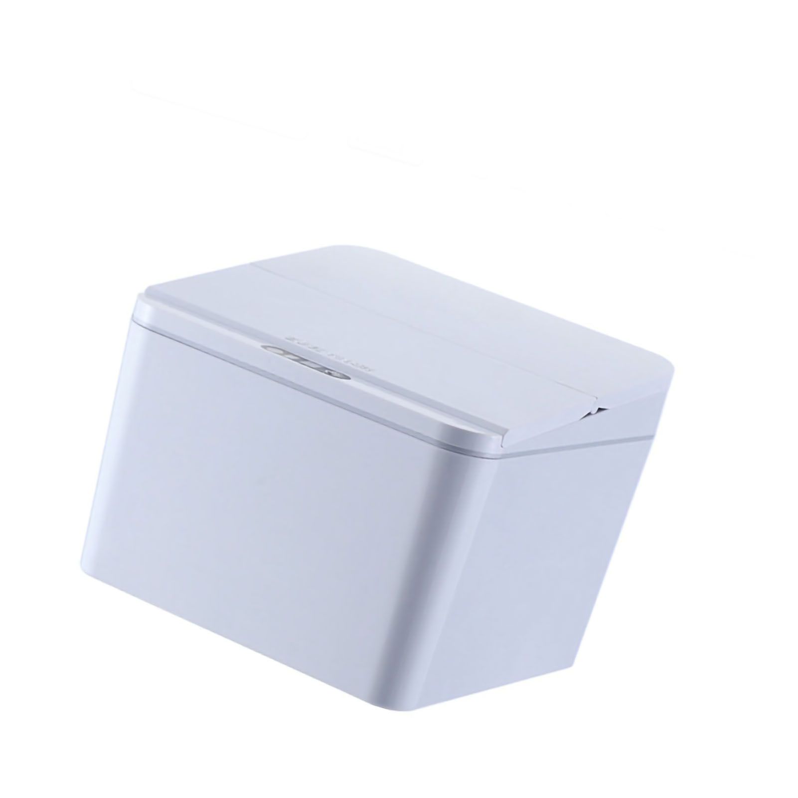 Smart Sensor Trash Waste Can Multifunctional Electric Induction Storage Bin for Desktop Car Grey โ image 3