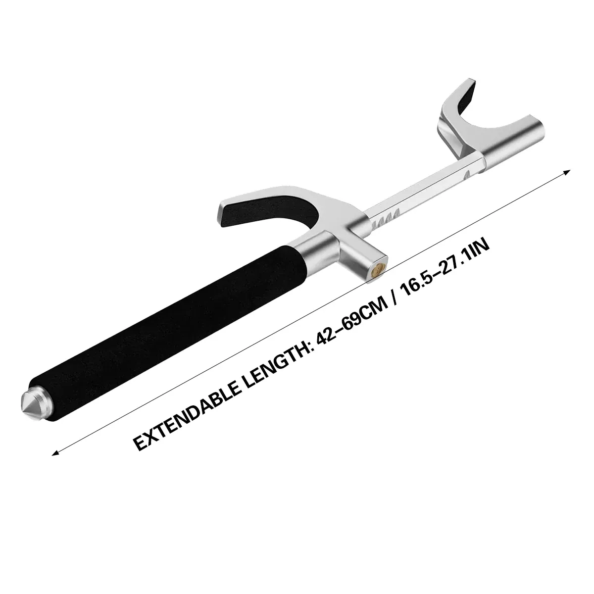 Multi Functional Car Anti Theft Steering Wheel Lock Security Bar for Vehicle Use — image 3