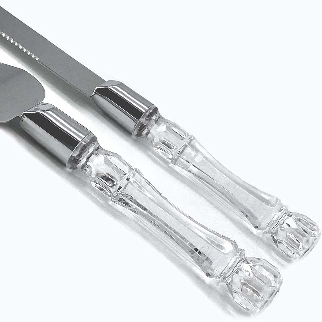 Cutting Cake Knife and Silver Blade Cake Server Set Wedding Anniversary Engagement Birthday Party Gift Boxed โ image 5