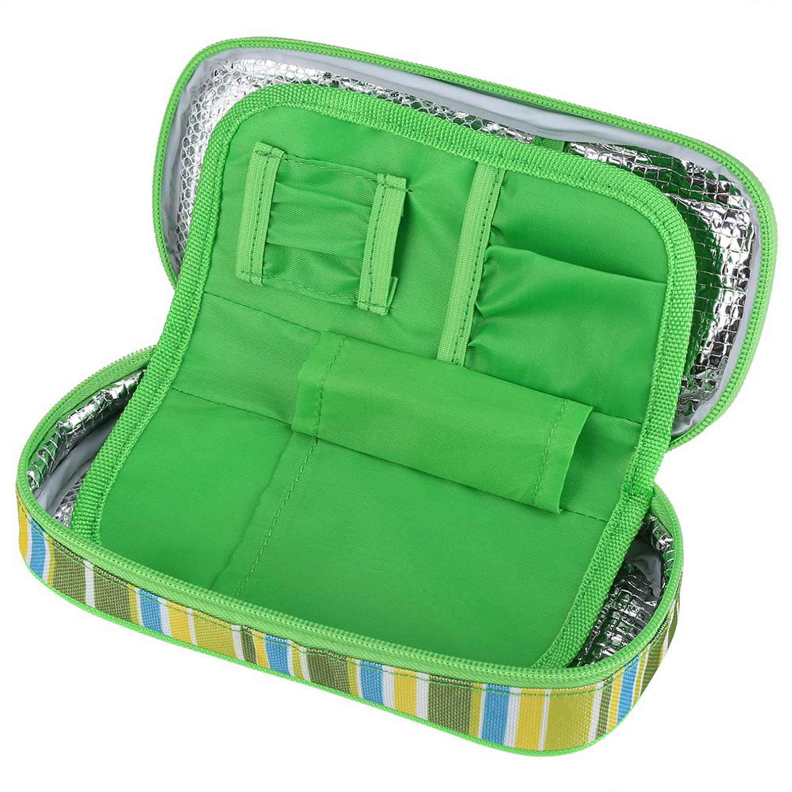 Portable Diabetic Insulin Cooler Bag Organizer Medical Insulation Cooling Travel Case — image 2