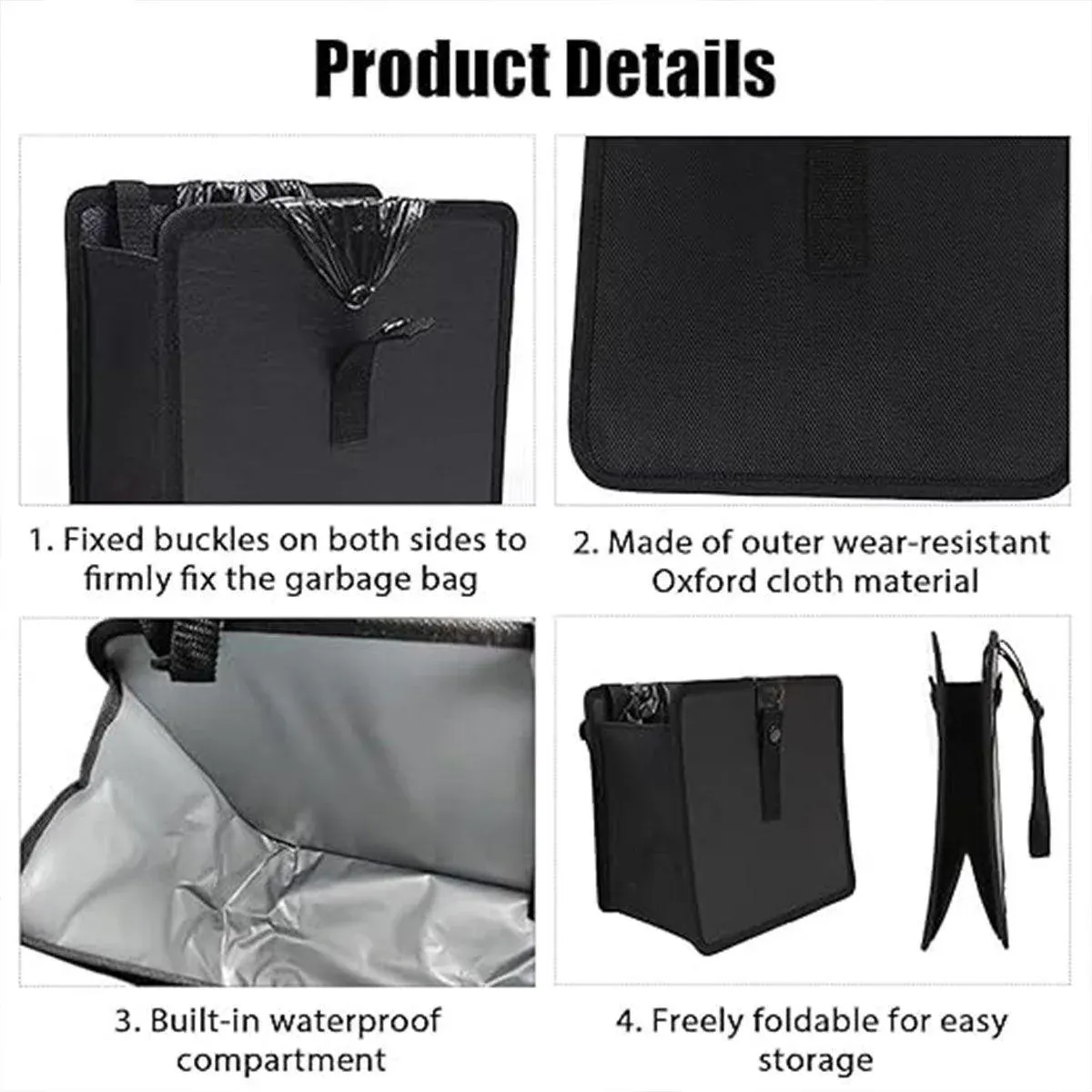 Car Interior Seat Organizer Hanging Storage Pocket Bag Gap Holder for Accessory — image 6