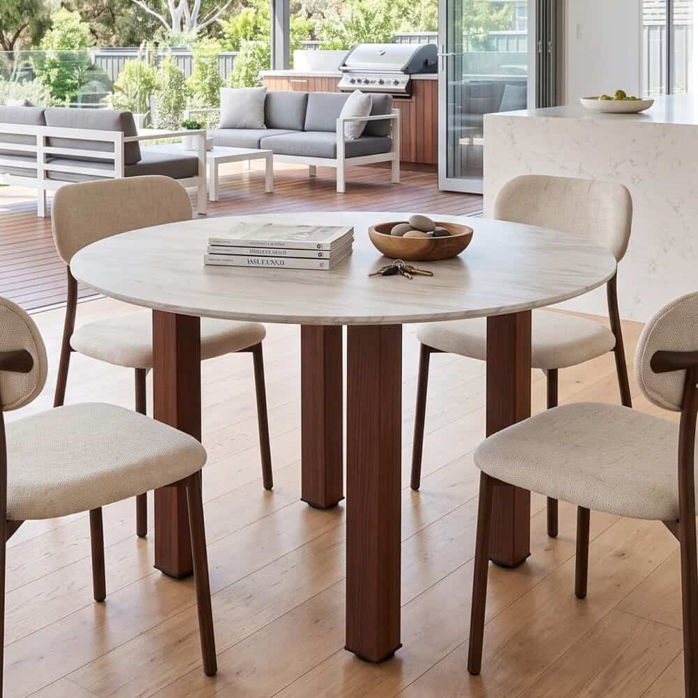 Willowmarble Round Dining Table — image 5