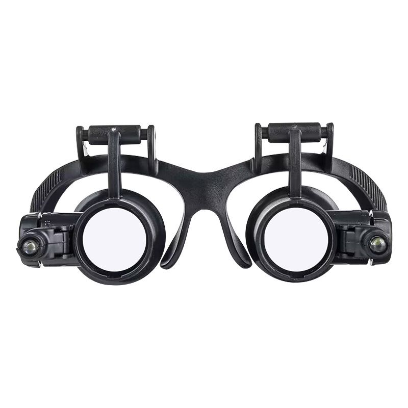 Head Mount Magnifying Glass with LED Light, Jewelers Loupe Magnifier with 8 Interchangeable Lens for Close Work โ image 5