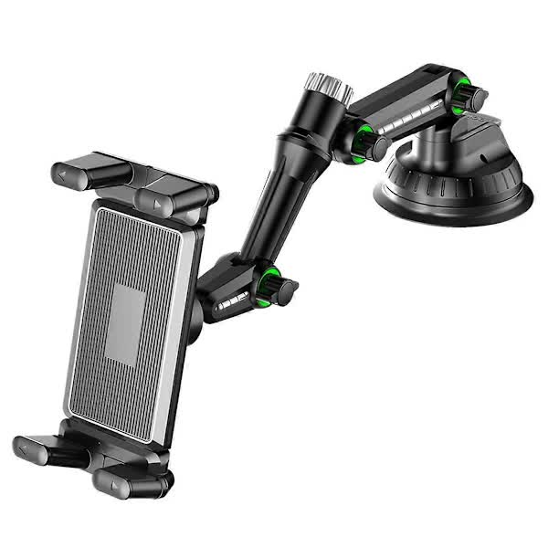 Car Tablet Holder Long Arm Suction Cup Mount for Pro Air 4-13 inch for Tablet SUV Truck Windshield Window Black โ image 2