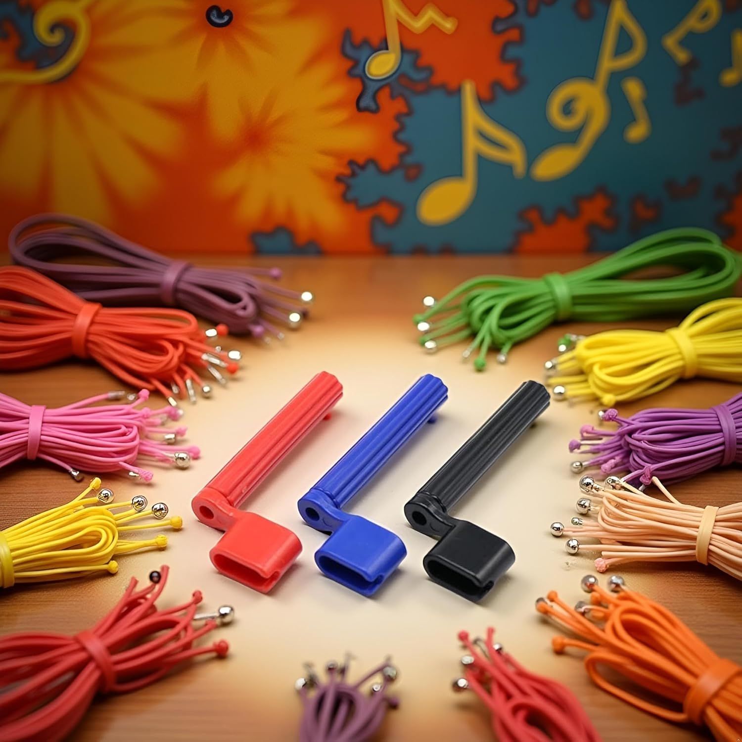 3 Pcs Random color Guitar String Winder, 2 in 1 Guitar String Tool Bridge Pin Remover Speed Peg Puller Winder Tool for Acoustic Electric Guitar Bass Ukulele — image 2