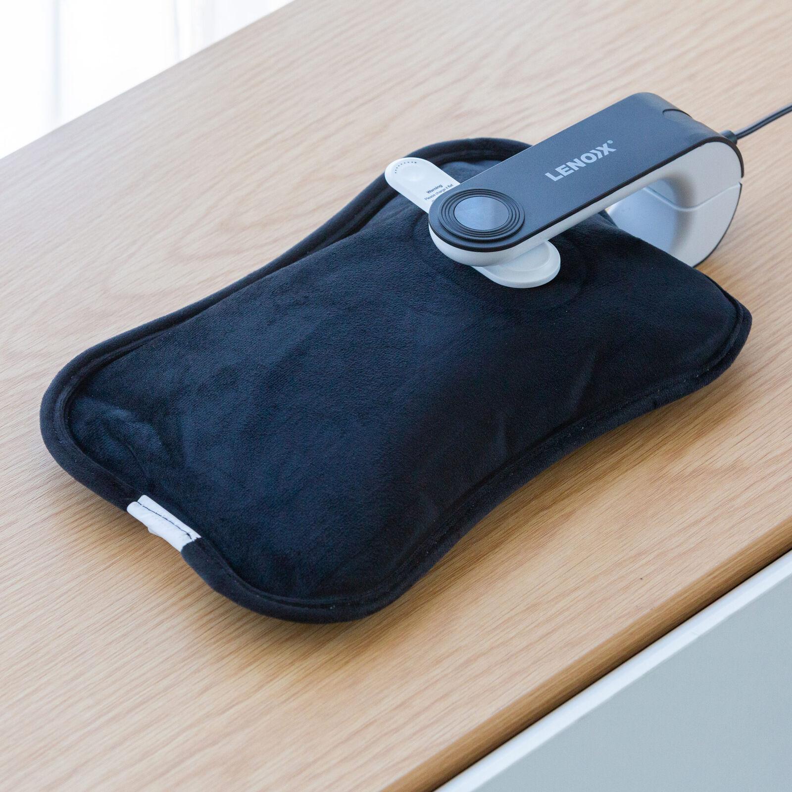 Rechargeable Electric Hot Water Bottle 180W, Fast Heating, Up to 70°C, Leak-Resistant Design — image 5
