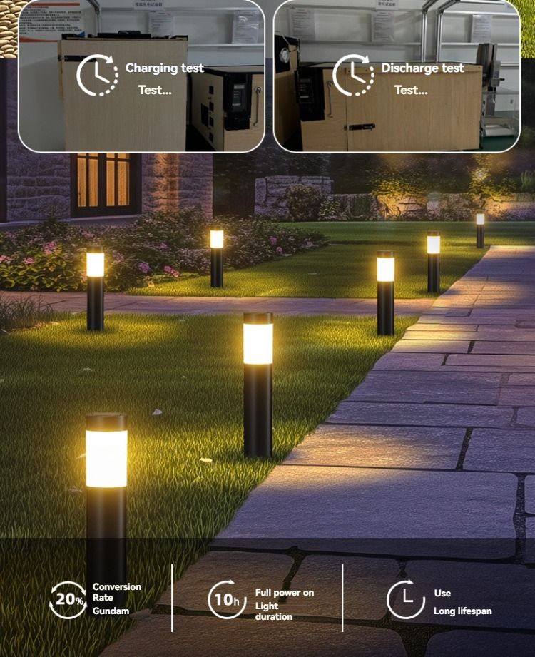 stainless steel outdoor lights — image 2