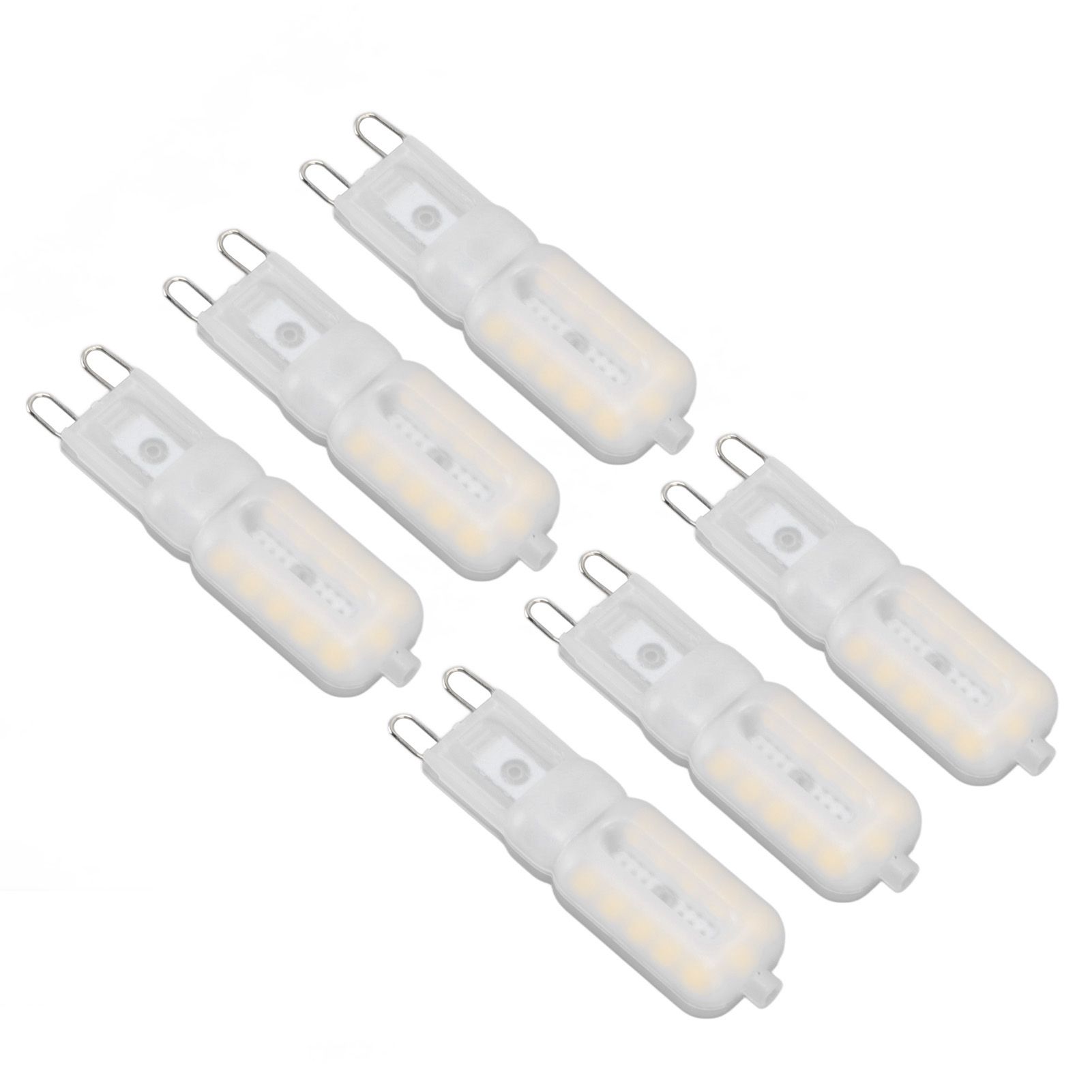 G9 Light Bulb Dimmable Eye Protection Energy Saving 5W 22 LED Small Bulbs for Ceiling Lamp Desk Lamp 6pcs Natural Light 220V โ image 6