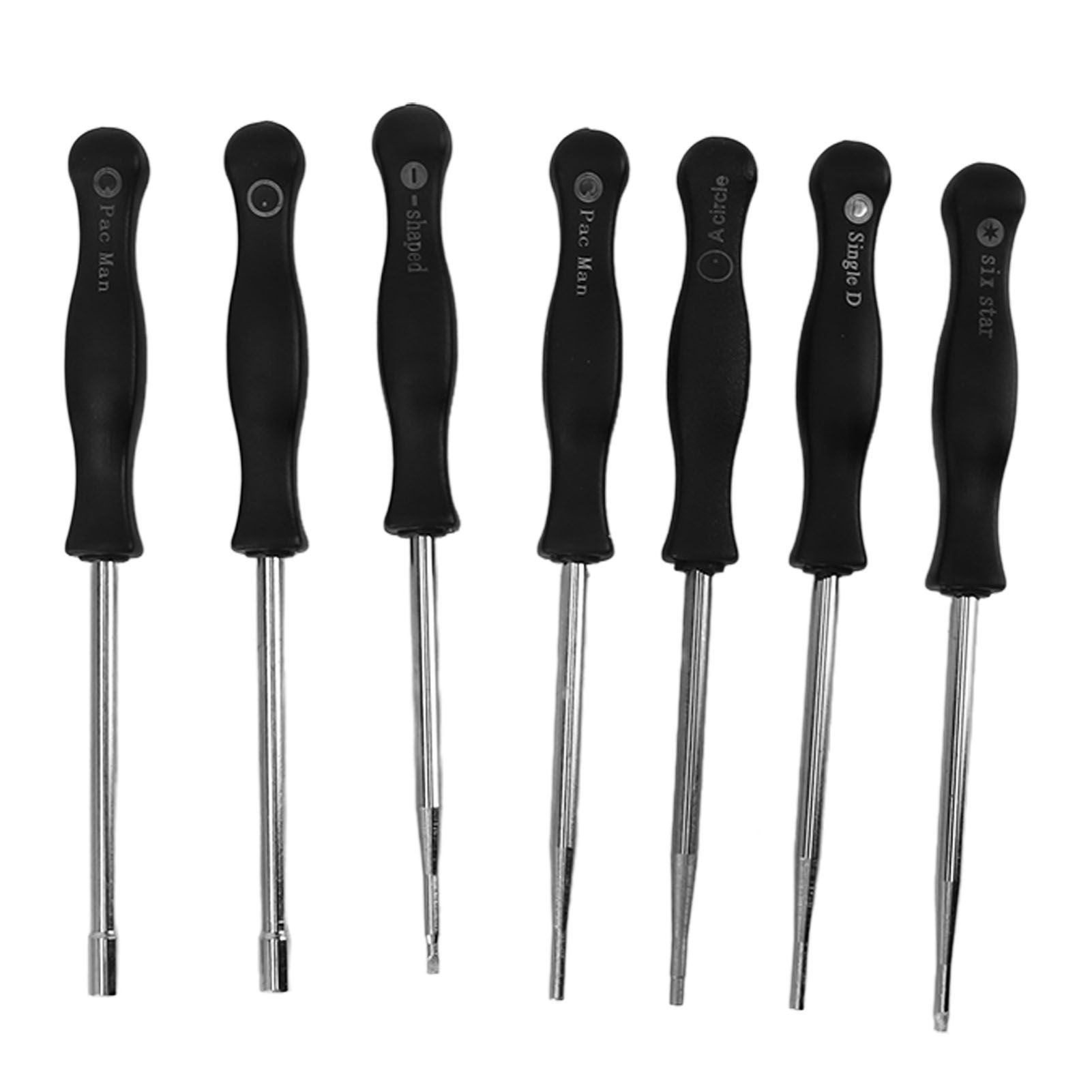 Carburator Adjusting Kit with 12 Screwdrivers 1 String Steel Brush Comfort Grip Carburetor Repair Tools for 2 Cycle Carburetor Engines Trimmer — image 5