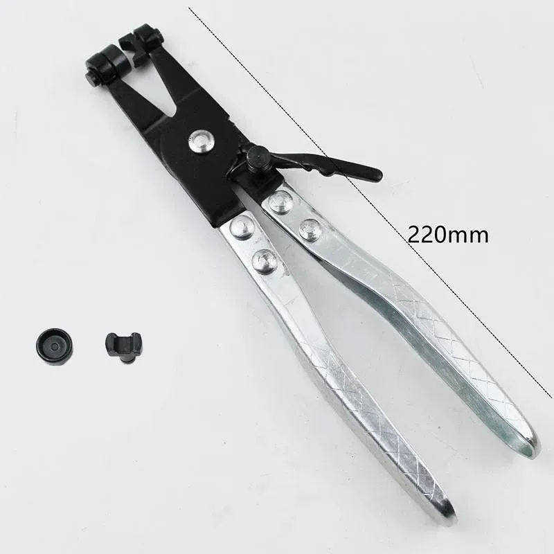 45 Degree Water Pipe Hose Clip Pliers Clamp Swivel Drive Jaw Locking Removal Tool — image 3