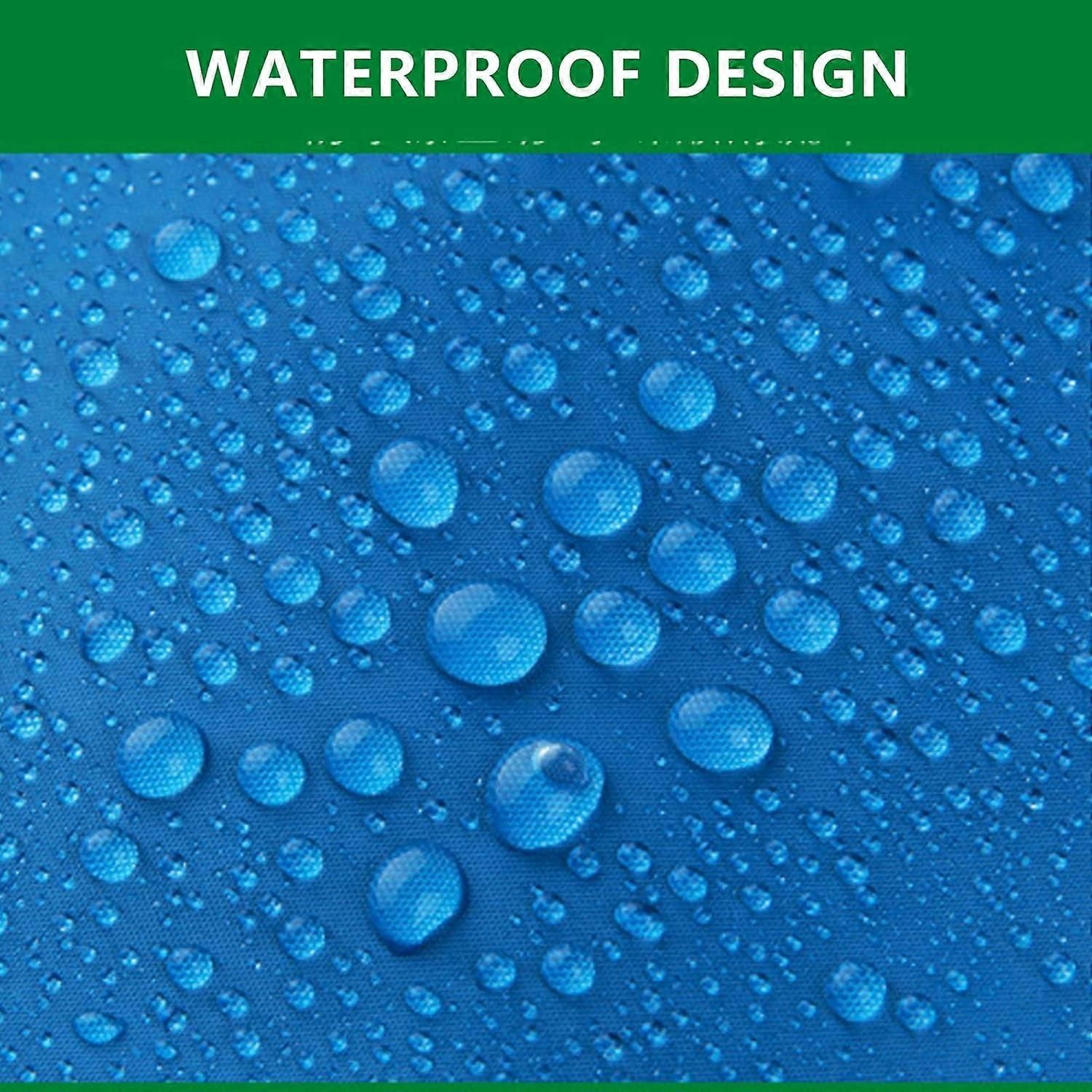 Camping Ground Sheet Waterproof Silver Coated Sunlight Resistant Quick Dry Outdoor Mat - Black 230*210cm โ image 3
